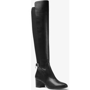 michael michael kors divia nappa leather boot